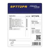 SCT SP 772 Тормозные колодки (комплект 4 шт.) SP772
